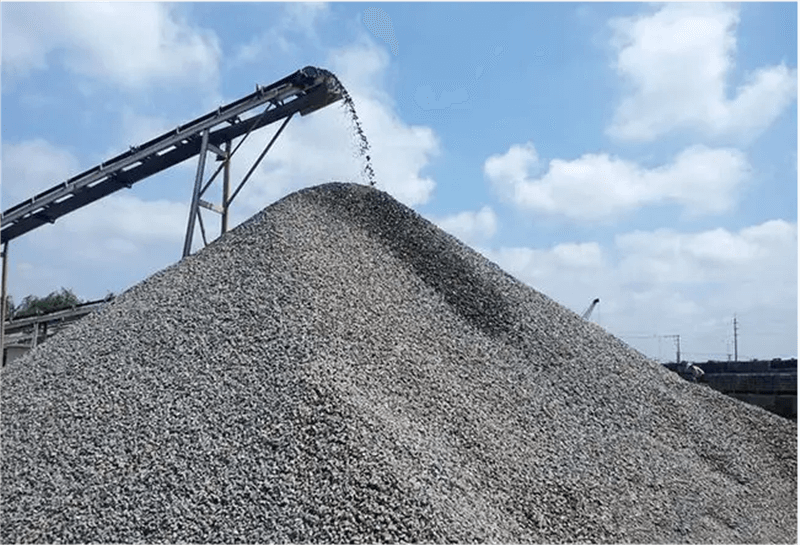 Sand and gravel aggregates