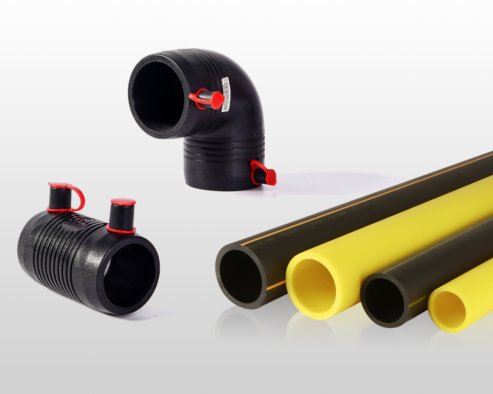 Buried polyethylene (PE) pipes for gas